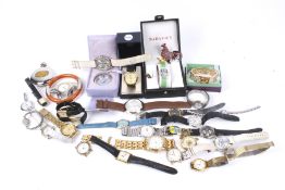 A quantity of miscellaneous lady's and gentleman's wristwatches