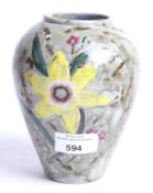 An Anita Harris vase, a trial piece for Cobridge.