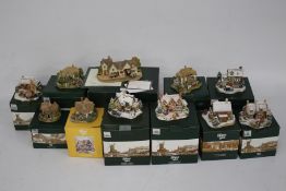 Eleven Lilliput Lane miniature cottages. Including 'The Star Inn' L2319, all in original boxes.