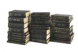 Multiple volumes of 'British Friesian Herd Book'.