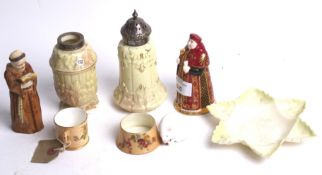 A small assortment of Royal Worcester porcelain.