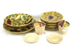 An assortment of 20th century ceramics and glassware.