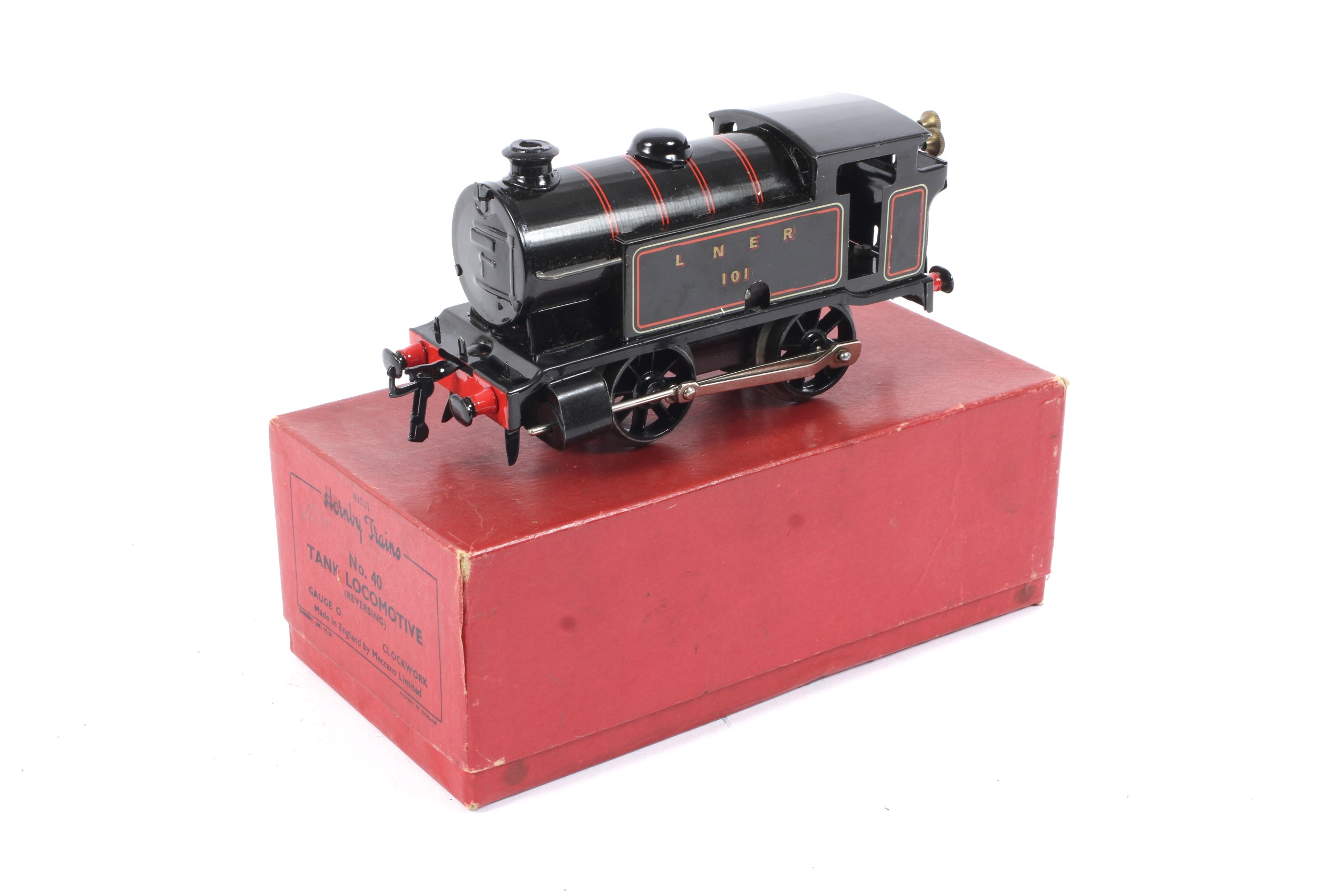 An O gauge Hornby LNER 0-4-0 101 tank en - Image 2 of 2