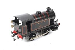 An O gauge Hornby LNER 0-4-0 101 tank en