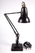 Vintage / Retro : An original Anglepoise Model 1227 lamp with square stepped base.