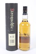 A bottle of Stronachie Single Malt Scotch Whisky. Aged 12 years, boxed, 70cl, 43% vol.
