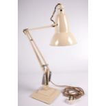 Vintage / Retro : A model 1227 cream Anglepoise lamp made and signed by Herbert.