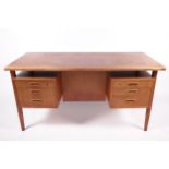 Vintage / Retro : A Scandinavian teak desk.