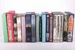 A collection of fifteen assorted The Folio Society books.