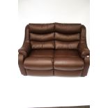 A contemporary Parker Knoll two seater sofa.