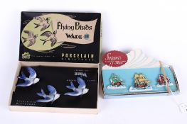 Two boxed Wade porcelain sets.