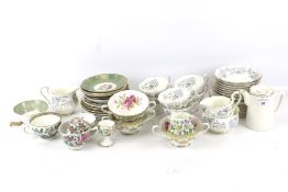 A collection of assorted 20th century porcelain tableware.