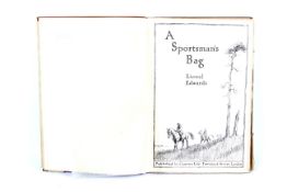 A folio of prints by Lionel Edwards titled 'A Sportsmans Bag'. Limited edition number 419.