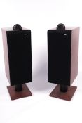 A pair of B&W (Bowerrs & Wilkins) floor speakers DM7 mk 2. S/N 01401 & 01402.