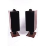 A pair of B&W (Bowerrs & Wilkins) floor speakers DM7 mk 2. S/N 01401 & 01402.