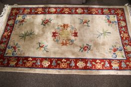 A 20th century Chinese rug.