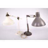 Vintage Industrial : Two adjustable lamps.