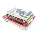 A collection of seven sporting related books.