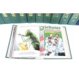 An extensive collection of 'The Cricketer' magazines.