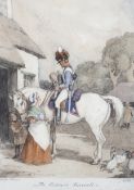 Charles William Thomas (1884-1958),Pencil and Watercolour' The Solder's Fairwell',