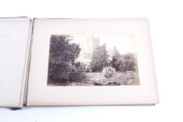 A late 19th century album of prints of local landscapes.