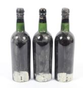 Three bottles of Fonseca vintage port th