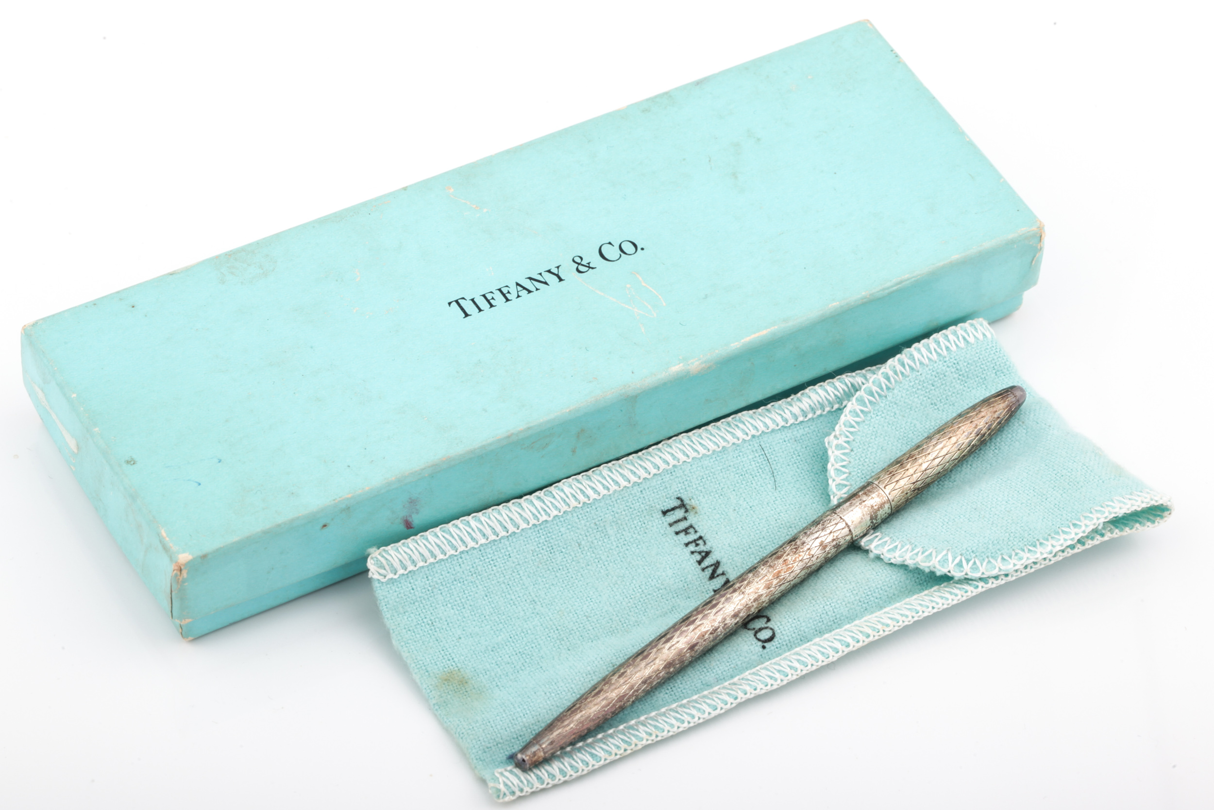 A Tiffany & Co. Sterling Silver ball point pen. - Image 4 of 4