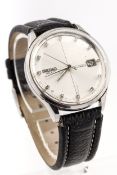 Seiko, Selfdater, Sea Lion M55, a gentleman's stainless steel automatic wristwatch.