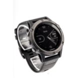 Garmin, Fenix 5, a multisport GPS smart watch.