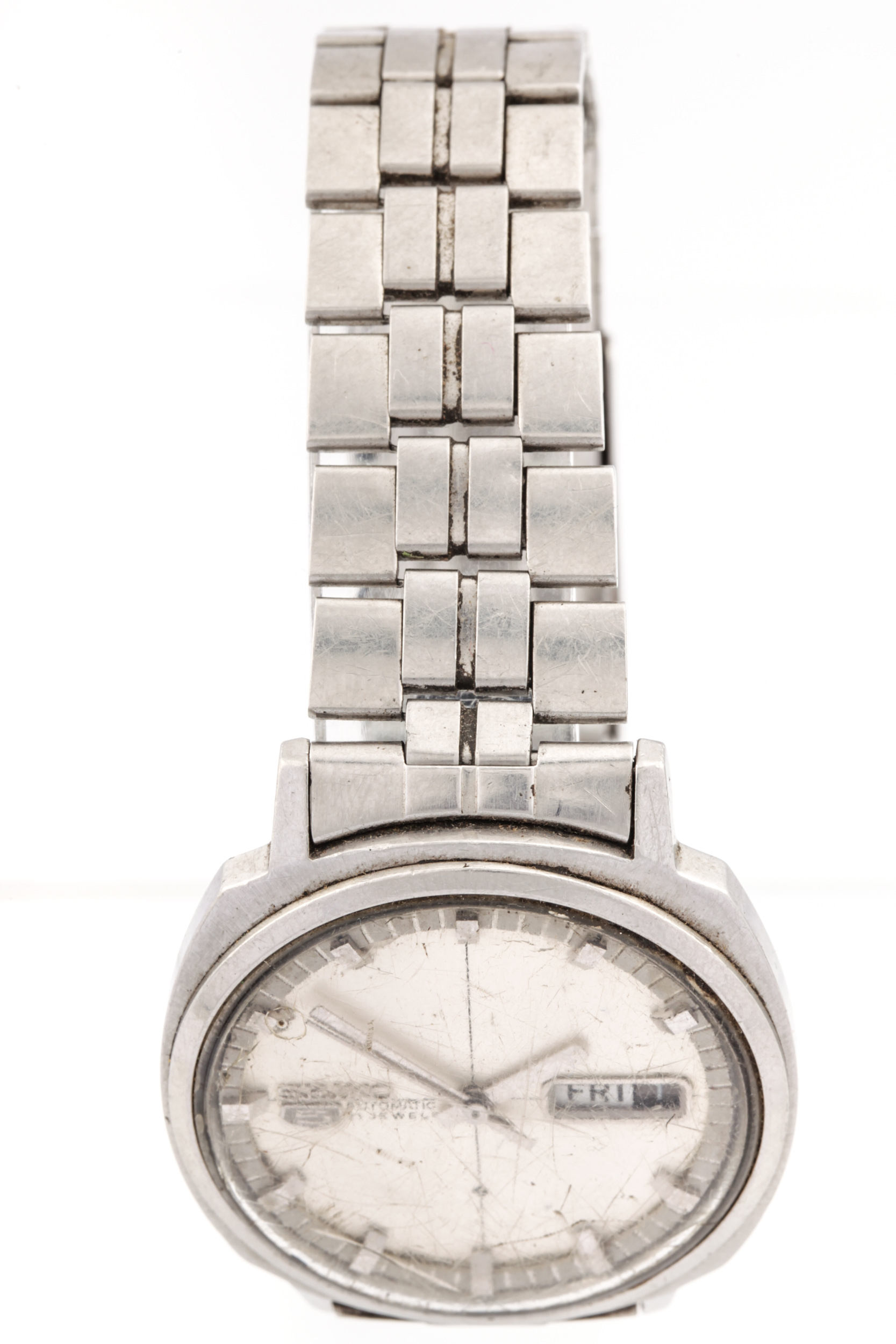 Seiko, 5, a gentleman's stainless steel automatic chronograph bracelet watch. - Image 3 of 6