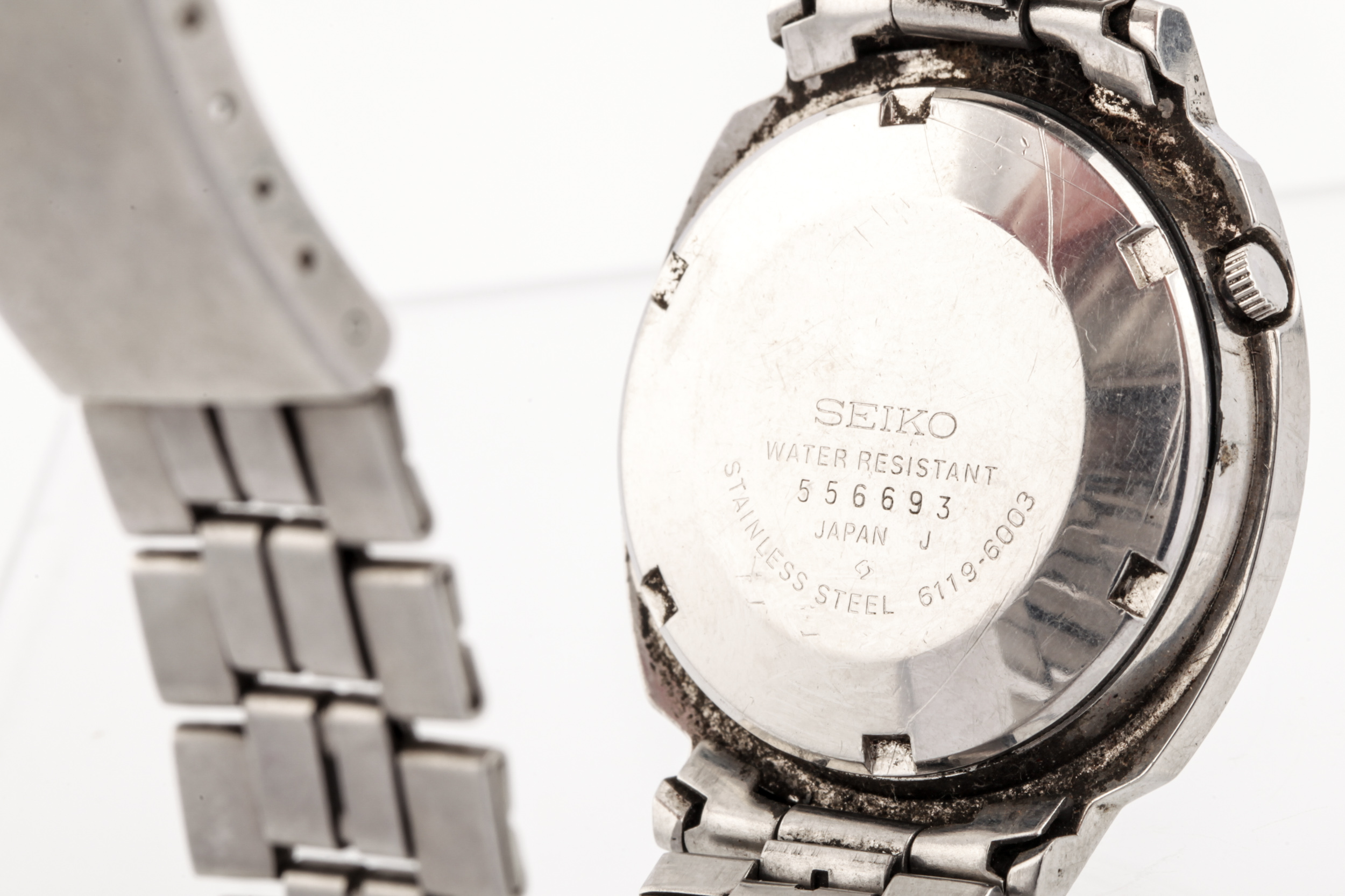 Seiko, 5, a gentleman's stainless steel automatic chronograph bracelet watch. - Image 4 of 6
