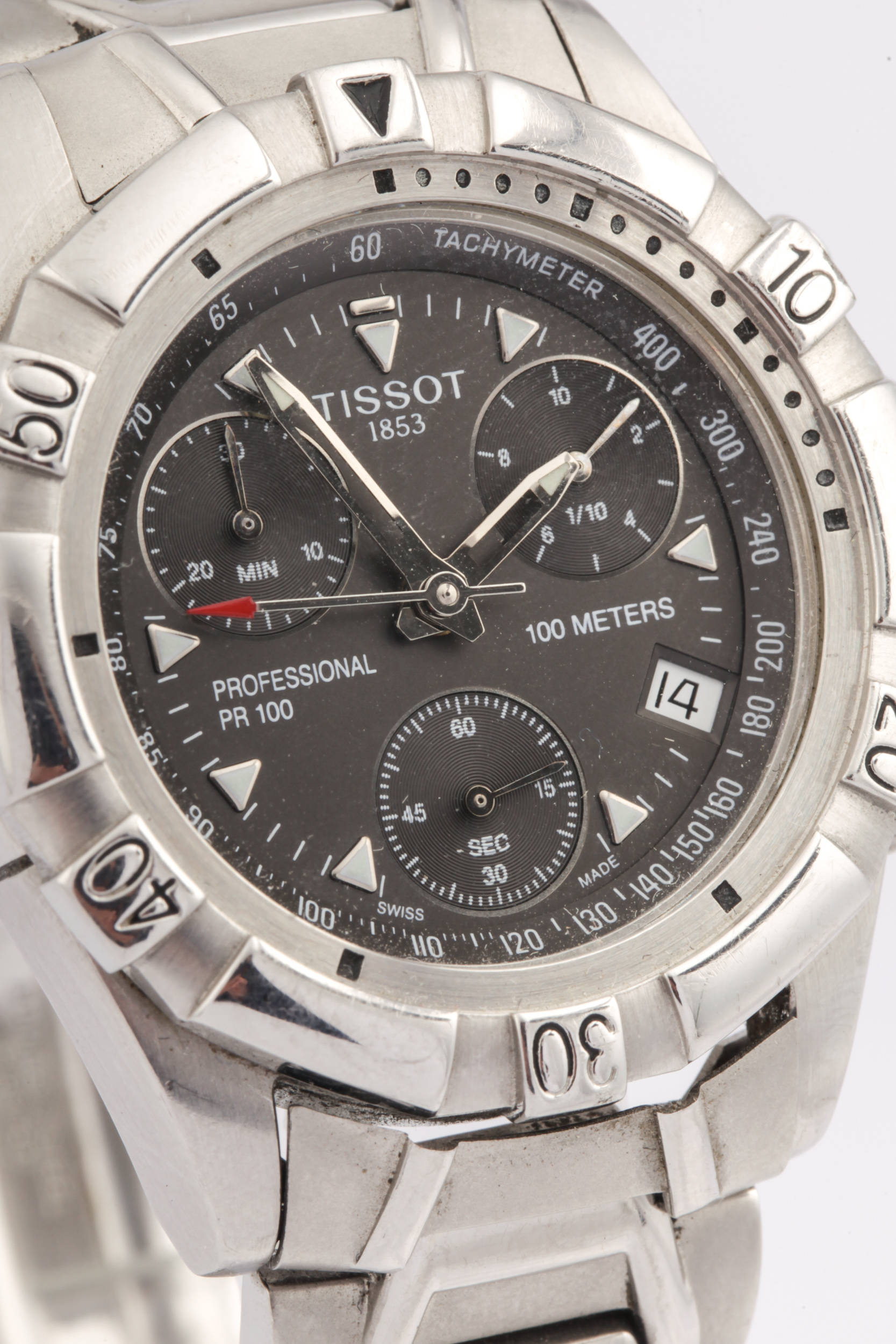 Tissot, Professional Sport PR100, a gentleman's stainless steel quartz chronograph bracelet watch. - Image 2 of 9