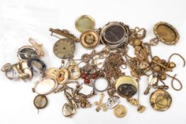 A collection of Victorian and later jewellery.