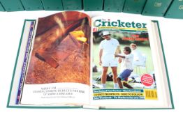 An extensive collection of 'The Cricketer' magazines.
