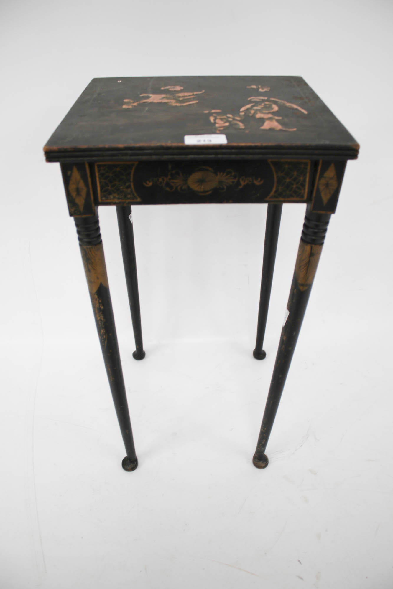 An oriental table.