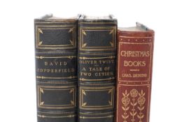 Three assorted Charles Dickens books. Including David Copperfield.