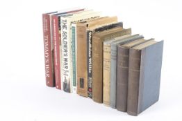 World War One related books.