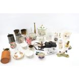 An assortment of ceramics, glass and collectables. Including an Royal Doulton 'R.A.F.