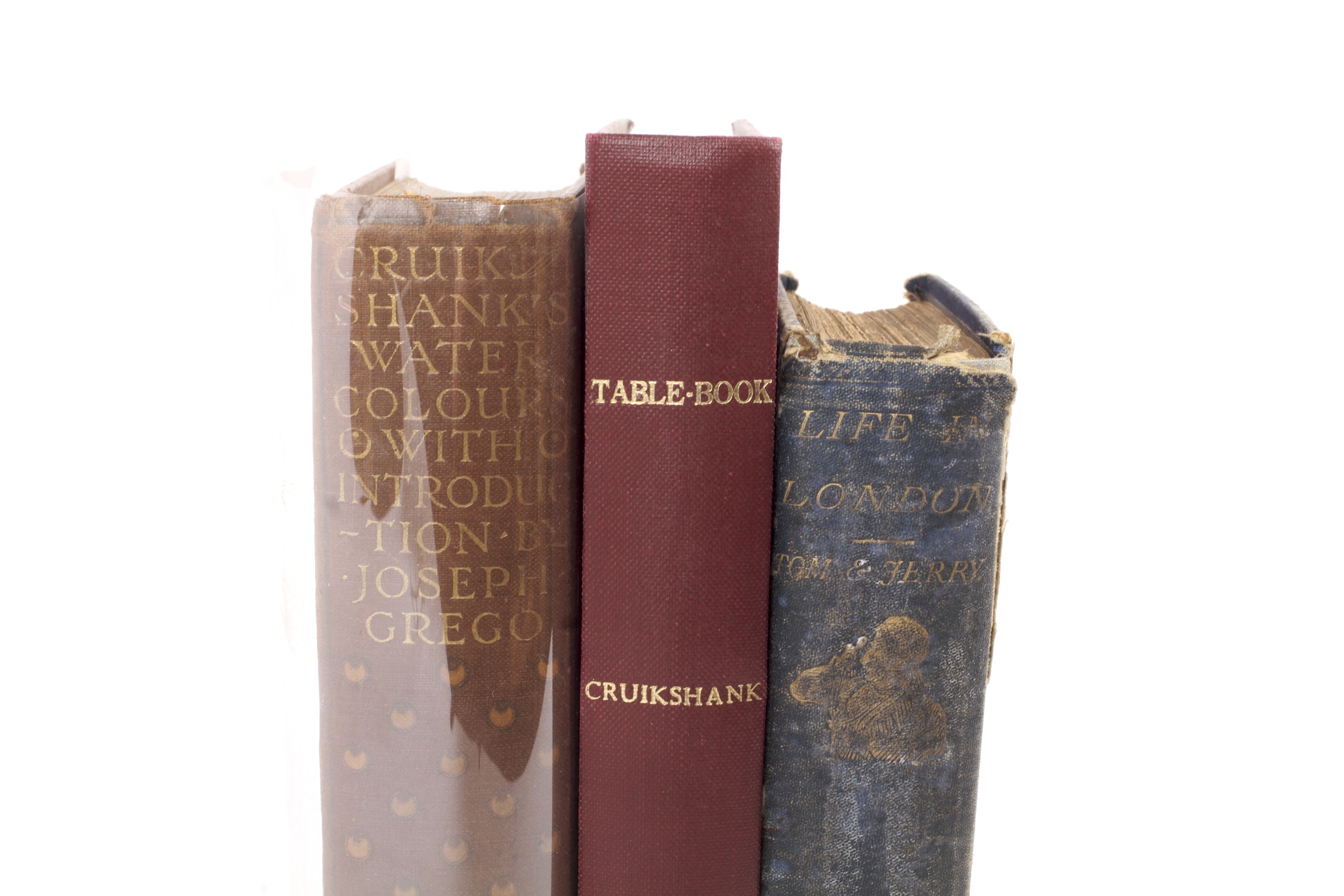 George Cruikshank- The Table Book. Punch Office 1845; Pierce Egan: Life in London.