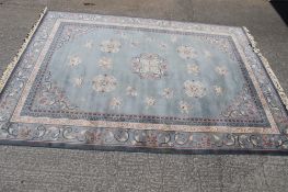 A Super Keshan Chinese style wool rug.