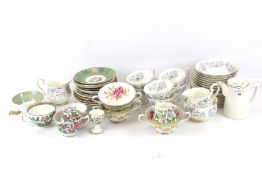 A collection of assorted 20th century porcelain tableware.