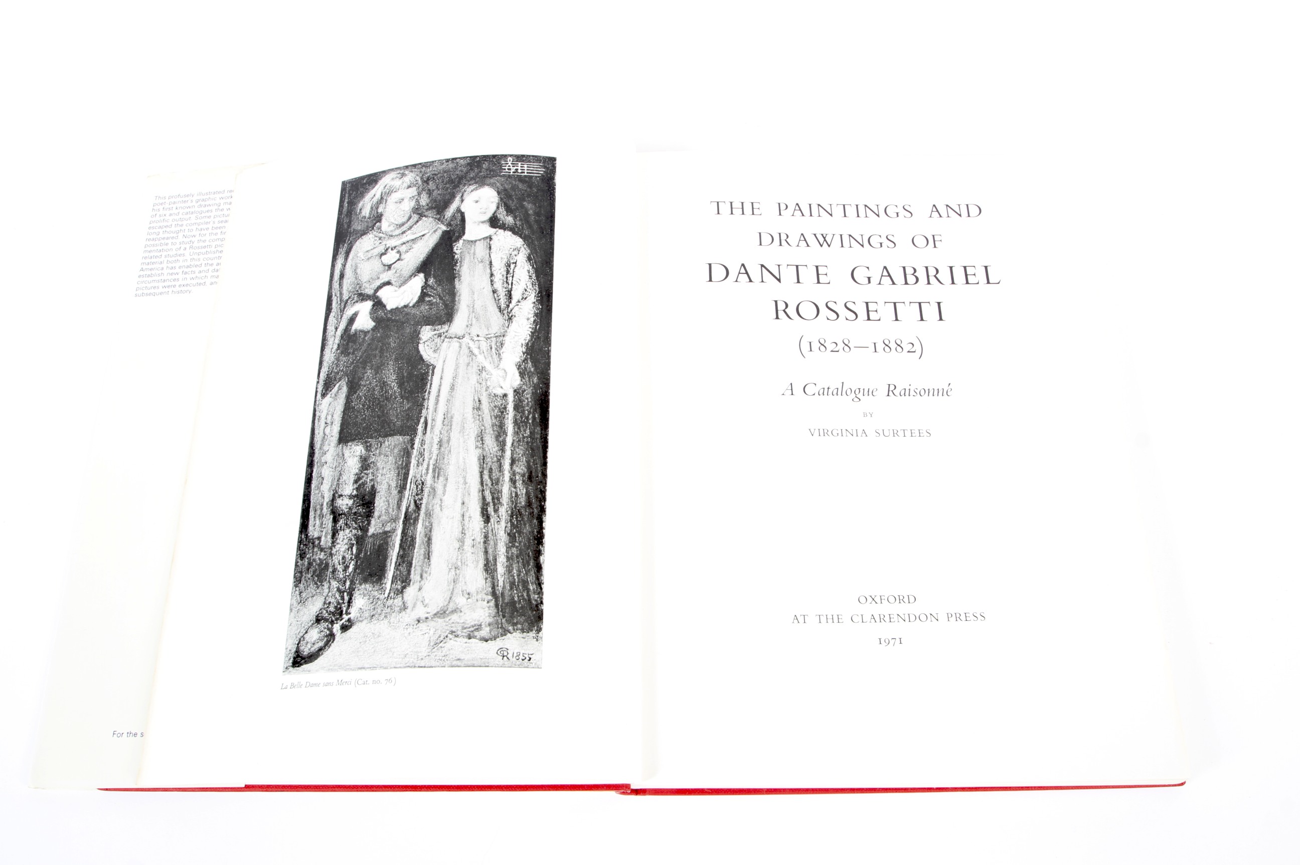 Dante Gabriel Rossetti 1828-1882, Paintings and Drawings, A Catalogue Raisonne by V Surtees, - Image 2 of 3