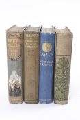 Four early 20th century books on countries. A & C Black J Kelmes: The Holy Land.