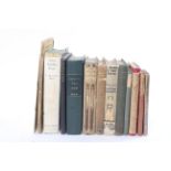 A collection of assorted thirteen World War One (WWI ) related books.
