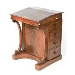 A 19th century mahogany Davenport desk.