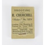 Vintage photograph flick book. Shooting Flicker No XXV by R Churchill.