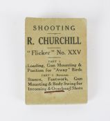 Vintage photograph flick book. Shooting Flicker No XXV by R Churchill.
