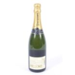 A bottle of Jacquart Brut Mosaique Champagne. 75cl, 12.5% vol.