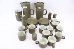 A vintage Denby tea and coffee service.
