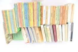 A collection of assorted books.